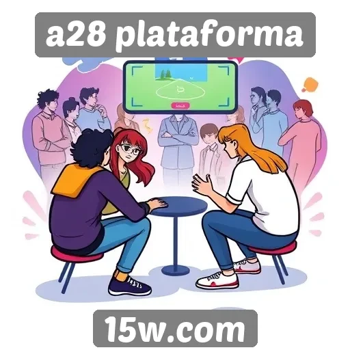 Explorando a comunidade de jogadores na A28 plataforma